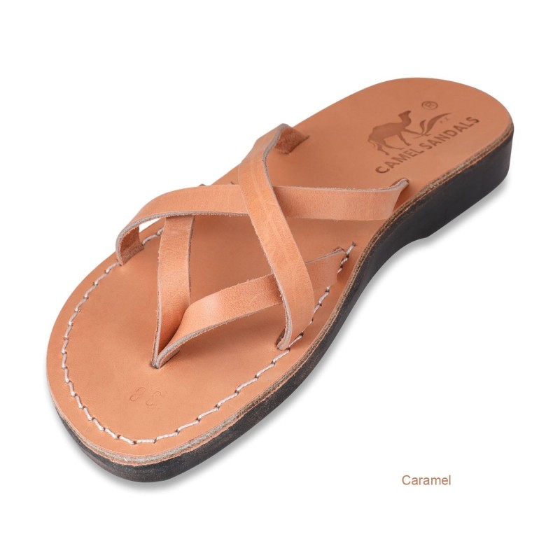 Sandales en cuir faites à la main du roi Salomon