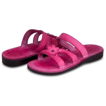 Sandales pour femmes en cuir faites à la main Daisy