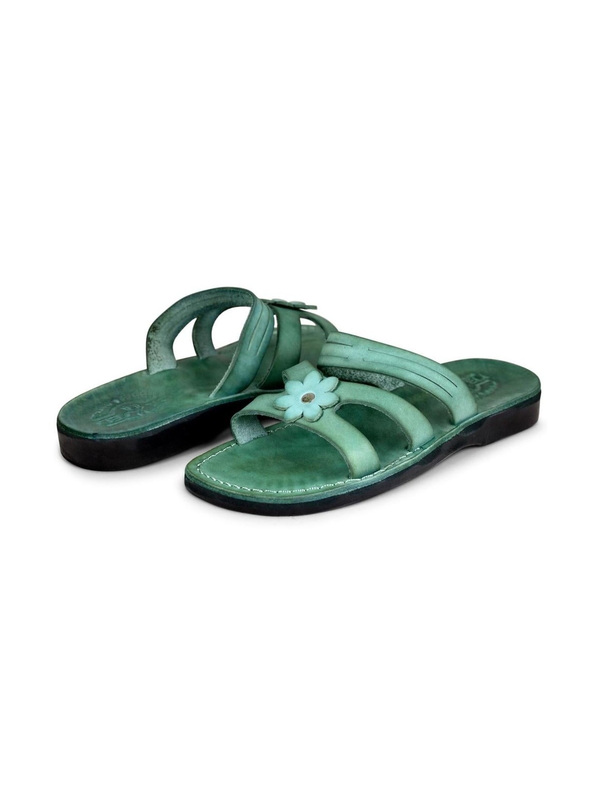 Sandales pour femmes en cuir faites à la main Daisy