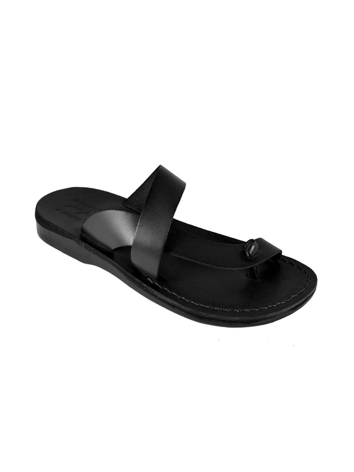 Sandales unisexes en cuir faites à la main Lotus