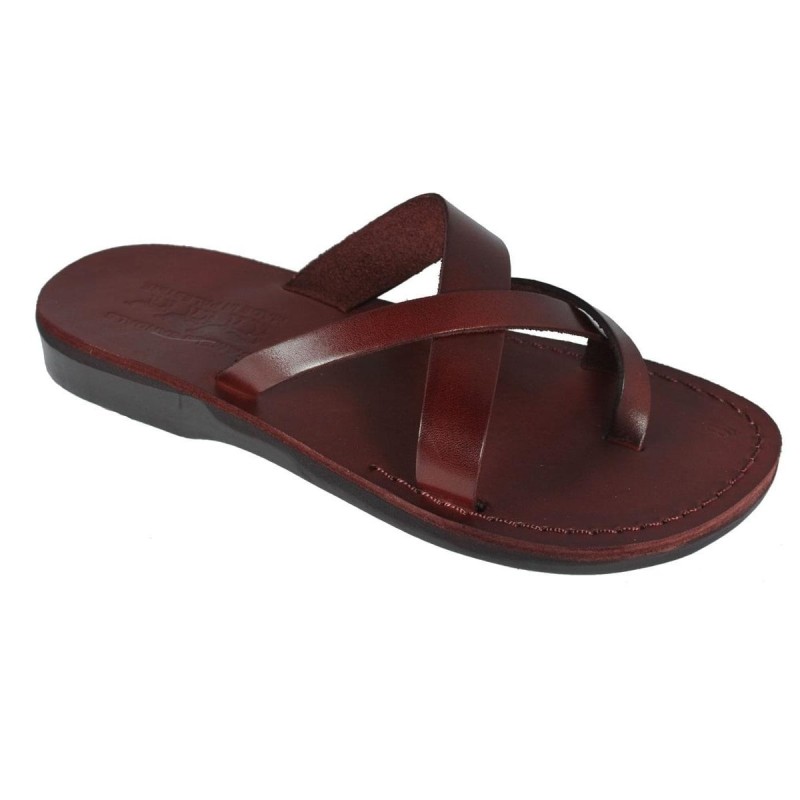 Sandales en cuir faites à la main du Néguev
