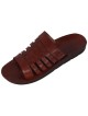 Arabia Handmade Leather Men's Sandals (Brown)