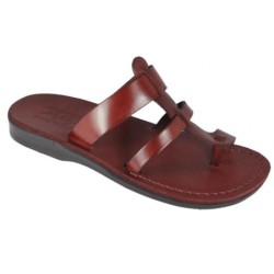 Sandales pour femmes en cuir faites à la main Haggai