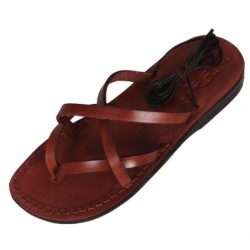Sandales pour femmes en cuir faites à la main Miriam