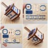 Israeli Flag Dreidel: Do-It-Yourself 3D Puzzle Kit