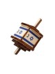 Israeli Flag Dreidel: Do-It-Yourself 3D Puzzle Kit