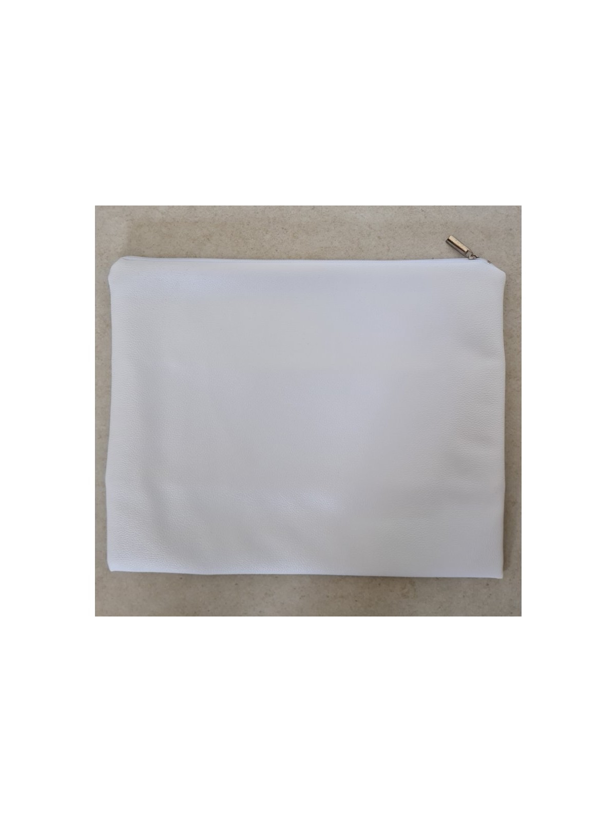 Tallit and Tefillin Bag White Faux Leather ... | Talit & Tefillin Bags