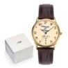 Adi Watches Gold-Plated Israeli Flag Watch with Hebrew Letters - Unise