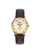 Adi Watches Gold-Plated Israeli Flag Watch with Hebrew Letters - Unise