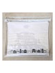 Tallit and Tefillin Bag White Faux Leather ... | Talit & Tefillin Bags