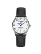 Adi Watches Silver-Plated Israeli Flag Unisex Watch with Hebrew Letter
