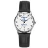Adi Watches Silver-Plated Israeli Flag Unisex Watch with Hebrew Letter