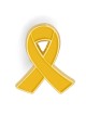 Hostages Yellow Ribbon Lapel Pin