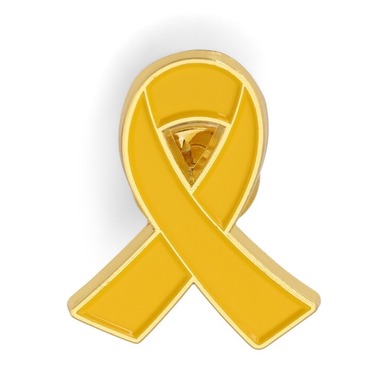 Hostages Yellow Ribbon Lapel Pin