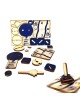 Stand with Israel Wooden Dreidel: Do-It-Yourself 3D Puzzle Kit