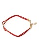 Israel Museum Curative Amulet. Sterling Silver and Leather Bracelet. R