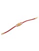 Israel Museum Curative Amulet. Sterling Silver and Leather Bracelet. R