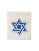 Blue and White Star of David on Jerusalem Stone Standing Plaque