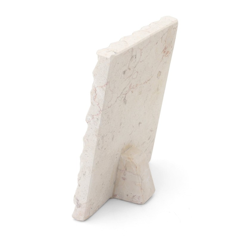 Blue and White Star of David on Jerusalem Stone Standing Plaque