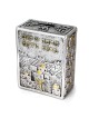 Jerusalem Scenery Silver-Plated and Golden Tzedakah Box