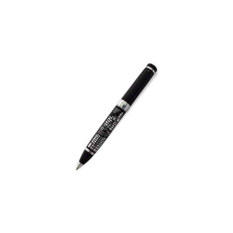 Jerusalem Black Traveler's Prayer Pen - Hebrew