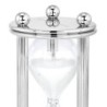 Hazorfim Silver-Plated 30-Minute Hourglass