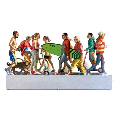 David Gerstein Tel Aviv Promenade Sculpture