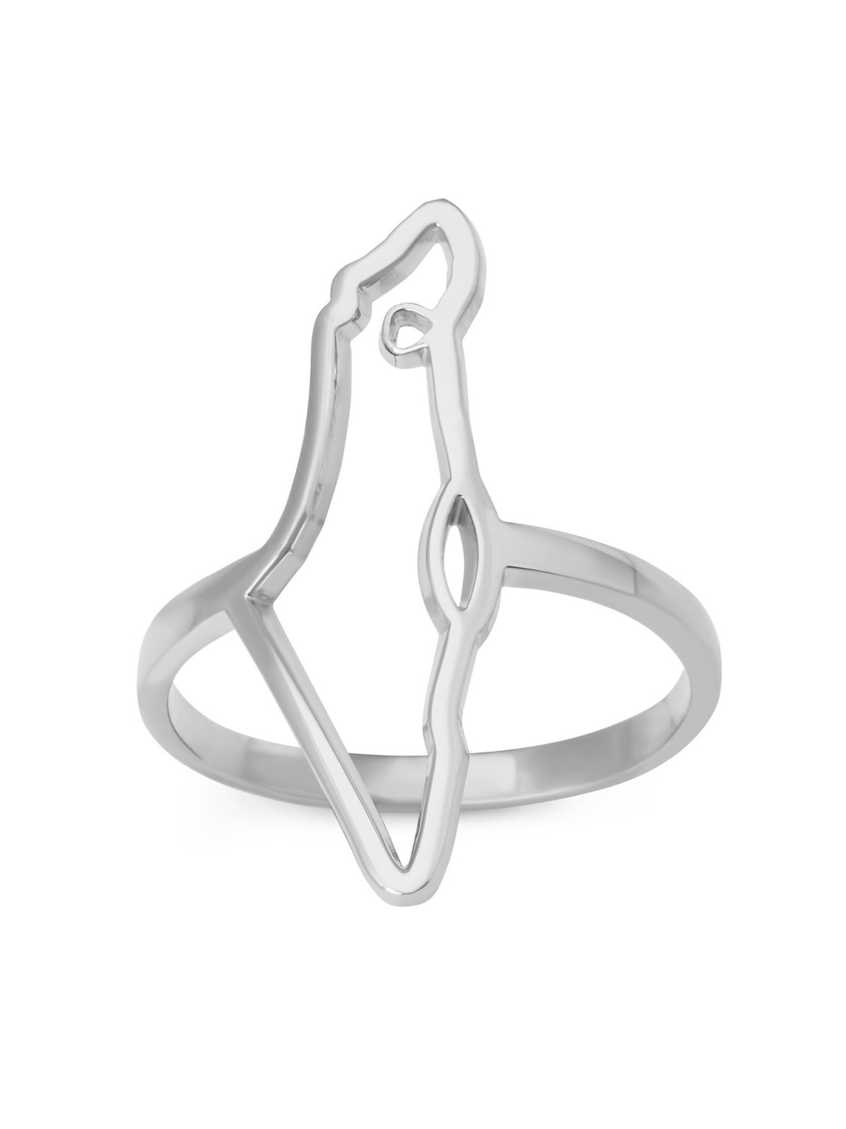 Land of Israel Ring - Silver or Gold-Plated Option