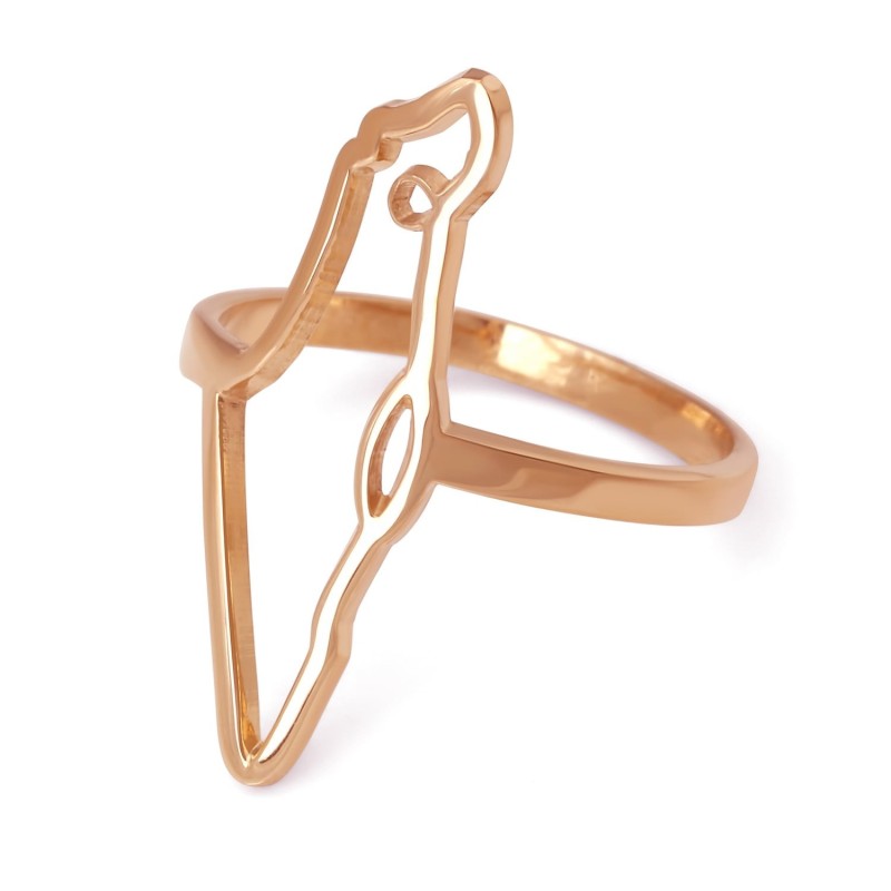 Land of Israel Ring - Silver or Gold-Plated Option