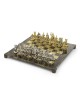 Silver-Plated Greek-Themed Chess Set by Hazorfim
