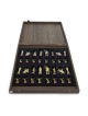 Silver-Plated Greek-Themed Chess Set by Hazorfim