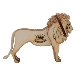 Lion of Meggido: Do-It-Yourself 3D Puzzle Kit