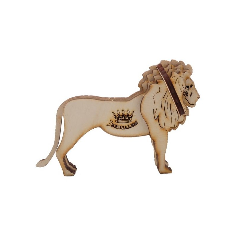 Lion of Meggido: Do-It-Yourself 3D Puzzle Kit