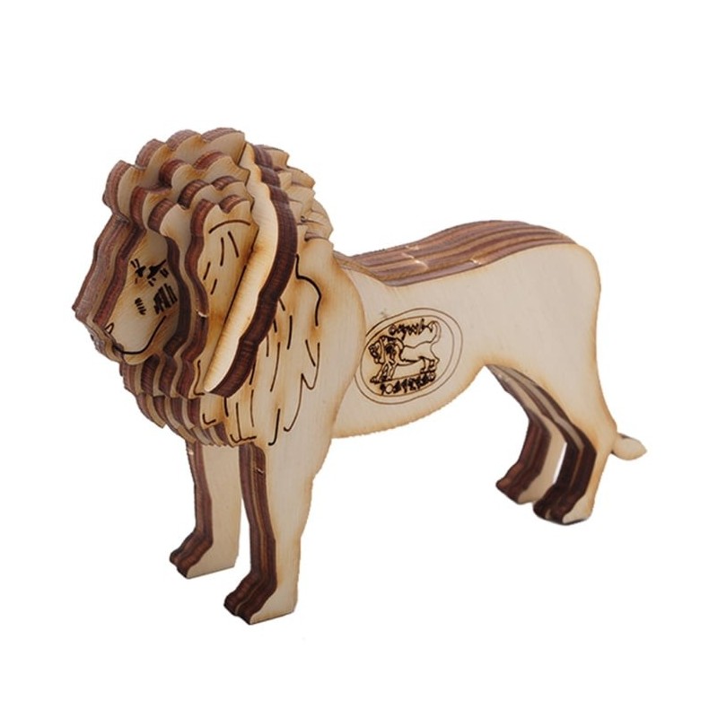 Lion of Meggido: Do-It-Yourself 3D Puzzle Kit