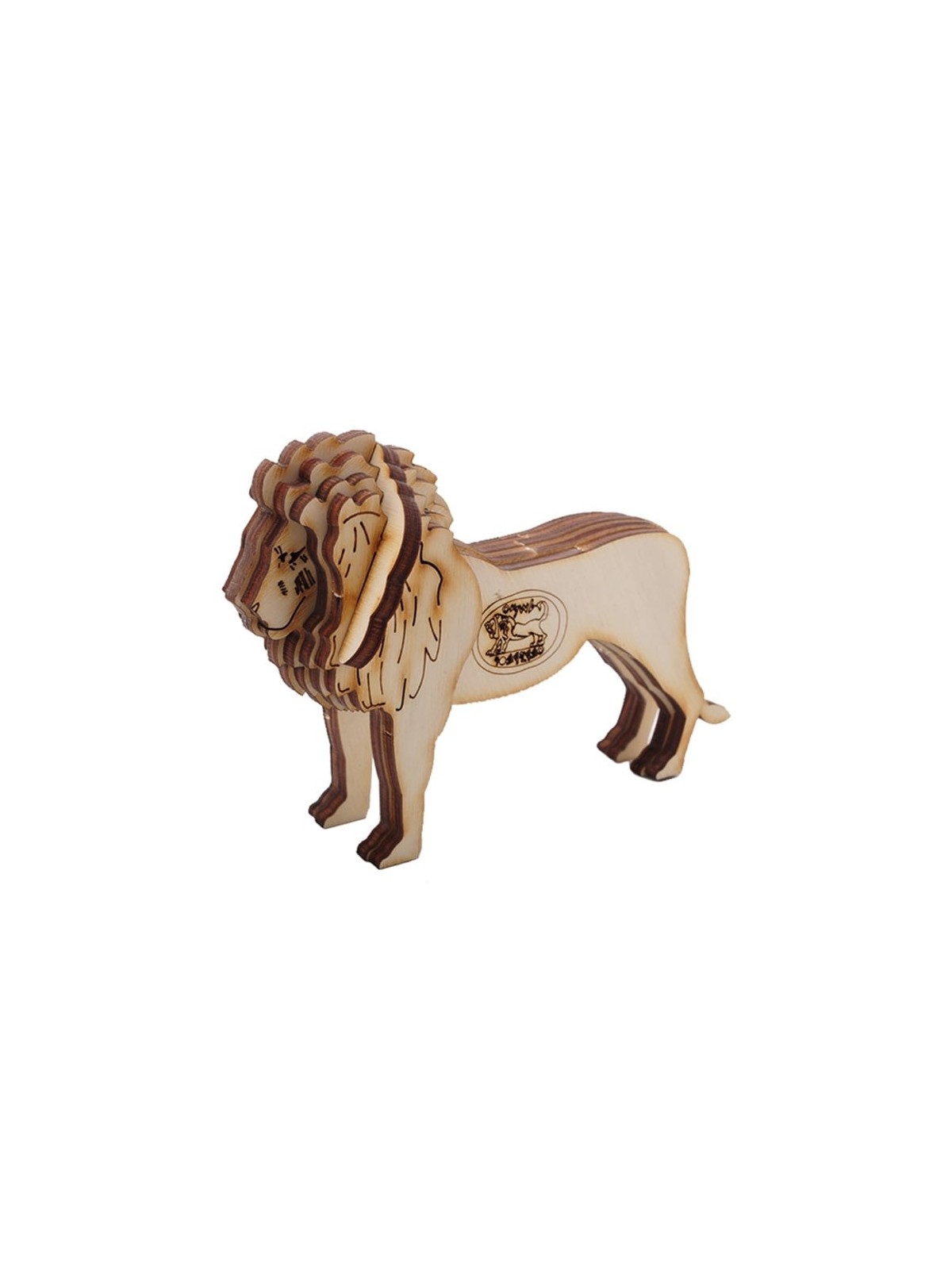 Lion of Meggido: Do-It-Yourself 3D Puzzle Kit