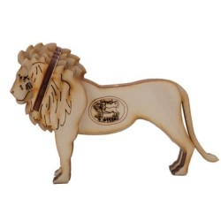Lion of Meggido: Do-It-Yourself 3D Puzzle Kit