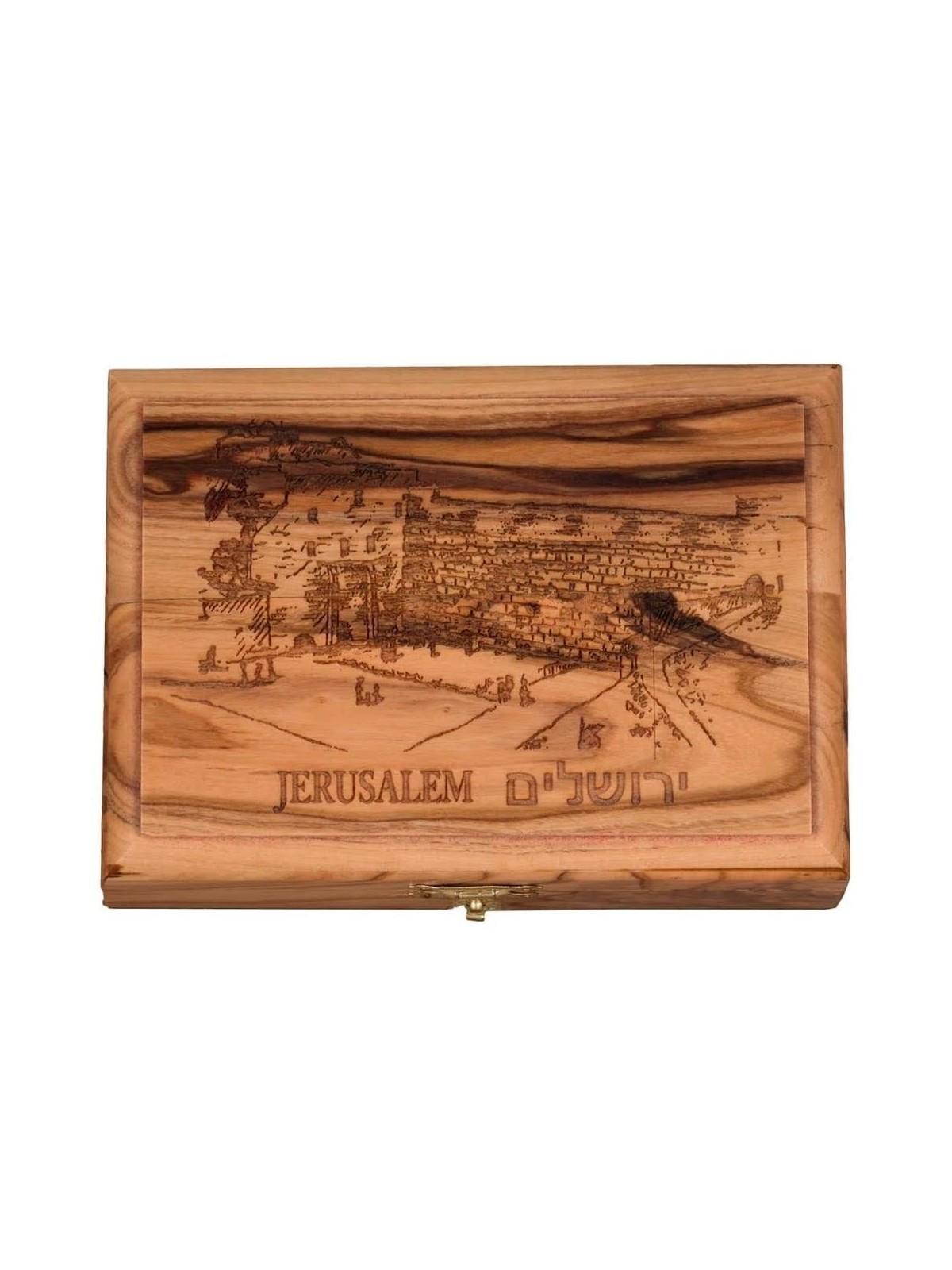 Jerusalem Olive Wood Box