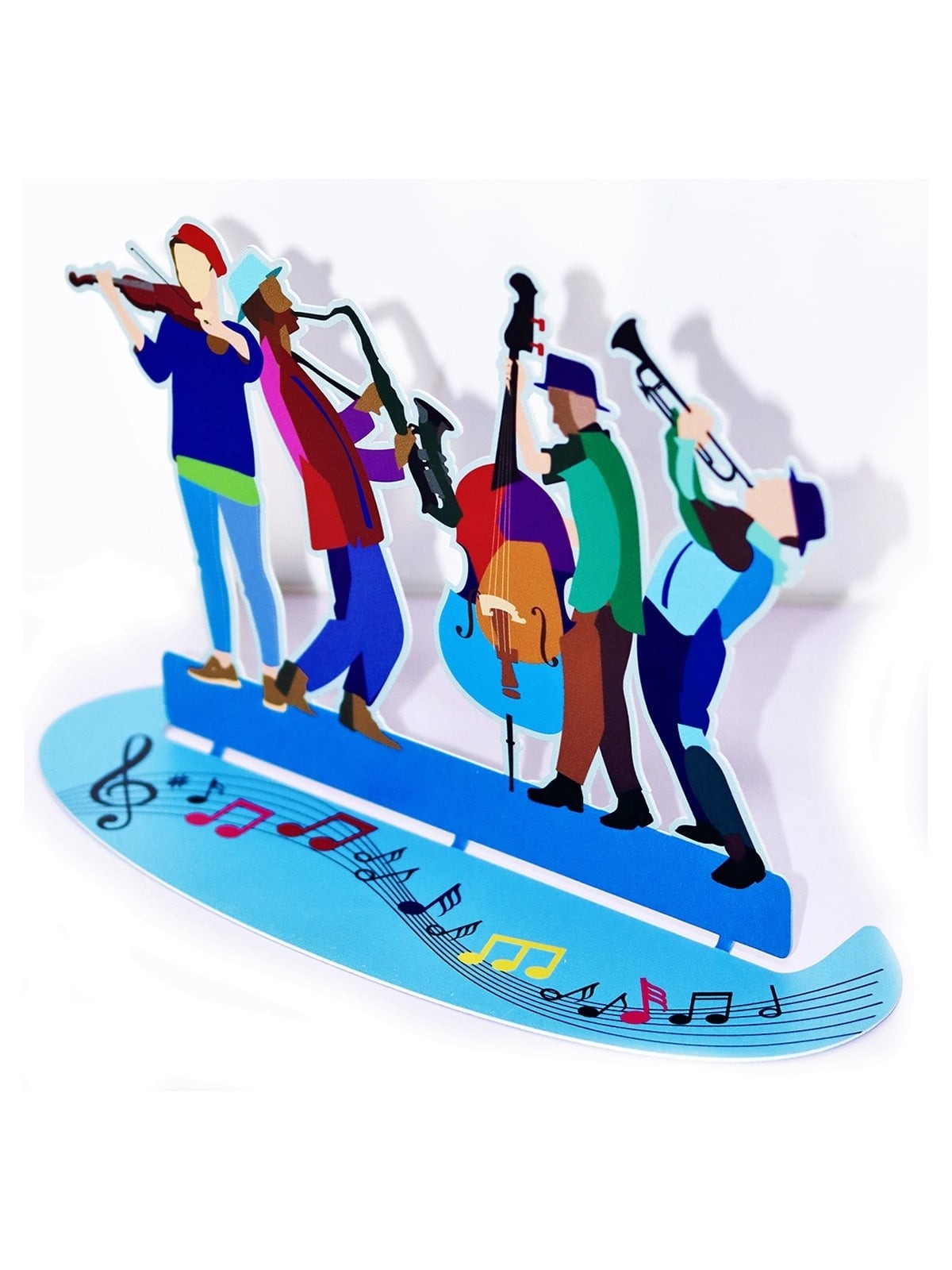 Dorit Judaica Klezmer Players Sculpture
