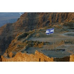 Sunrise At Masada Photograph by Oren Cohen