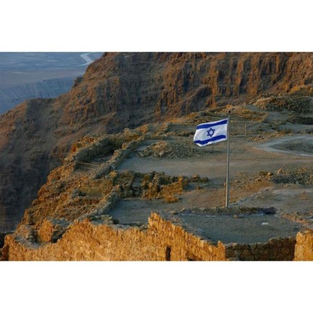Sunrise At Masada Photograph by Oren Cohen