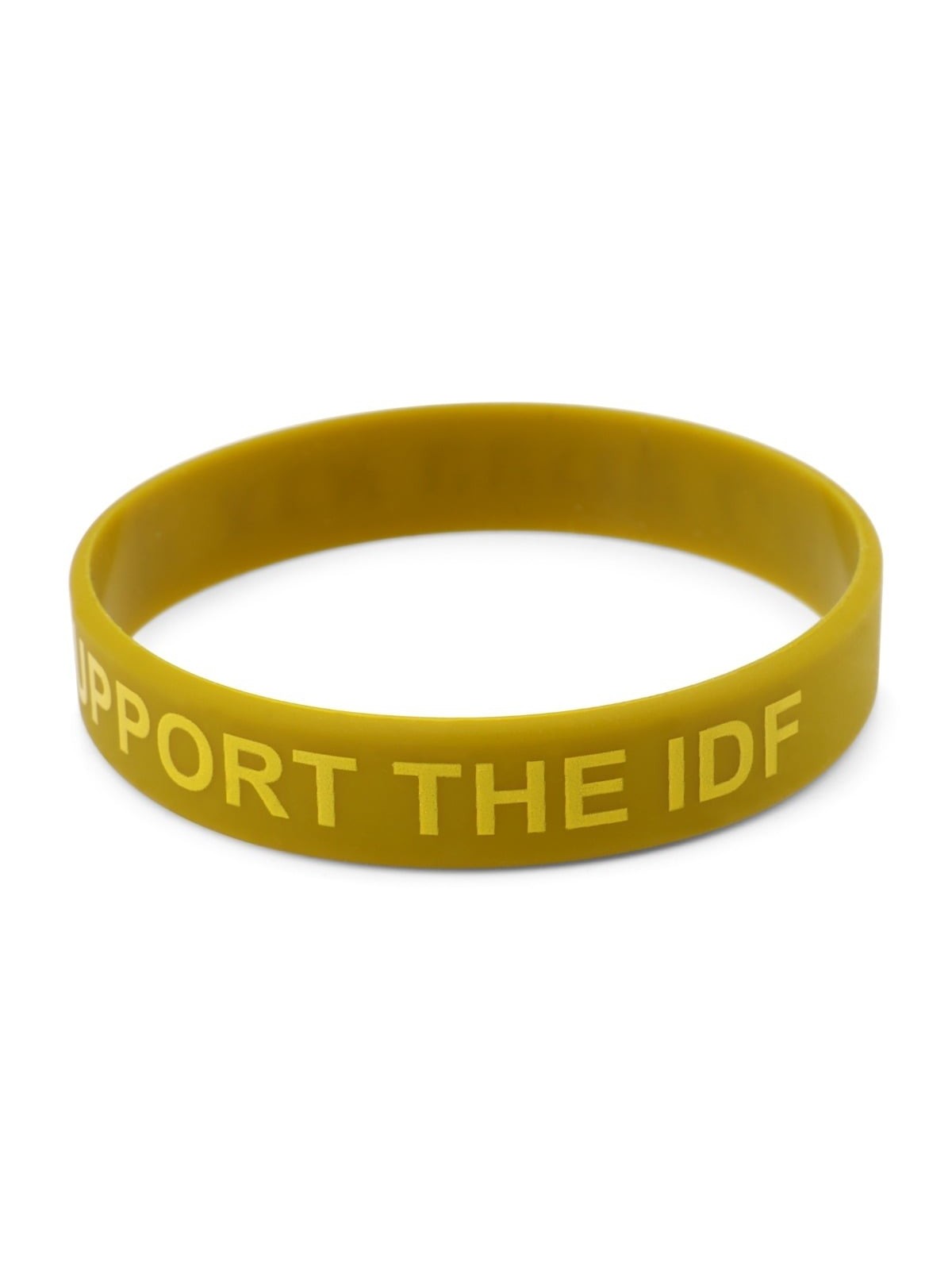 Rubber Bracelet - I Support the IDF