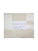 Yair Emanuel Embroidered Plata Cover (Blech Cover) - Beige Fabric Coll