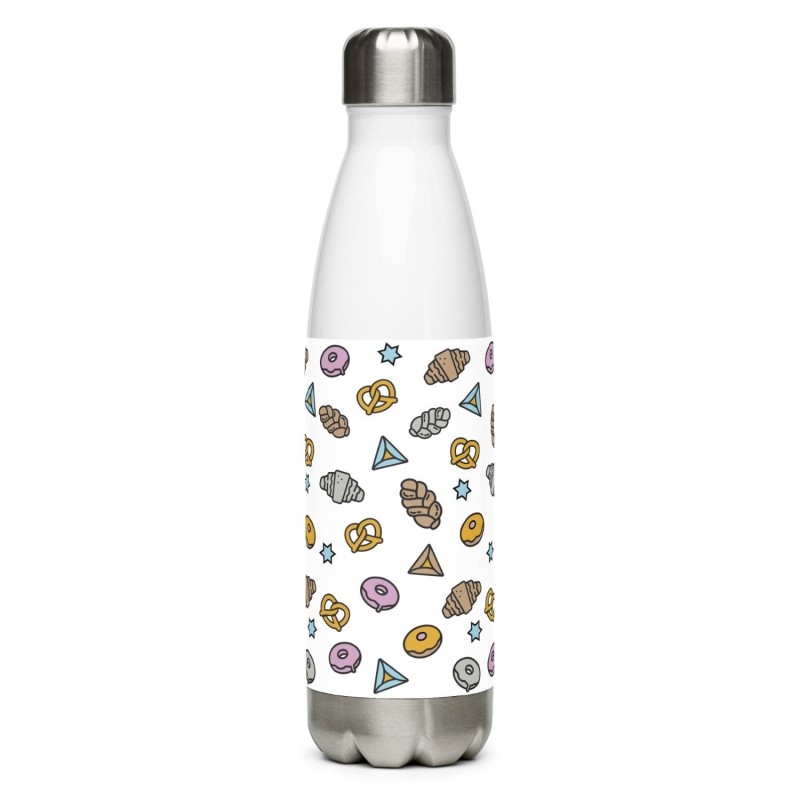 Jewish Pastries Stainless Steel Water Bottle