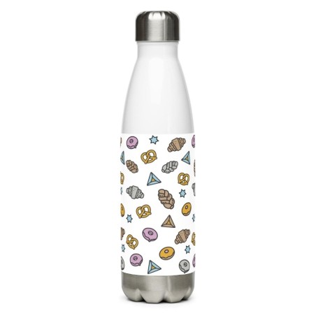 Jewish Pastries Stainless Steel Water Bottle