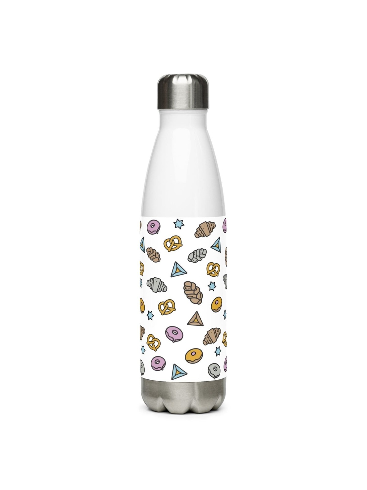 Jewish Pastries Stainless Steel Water Bottle