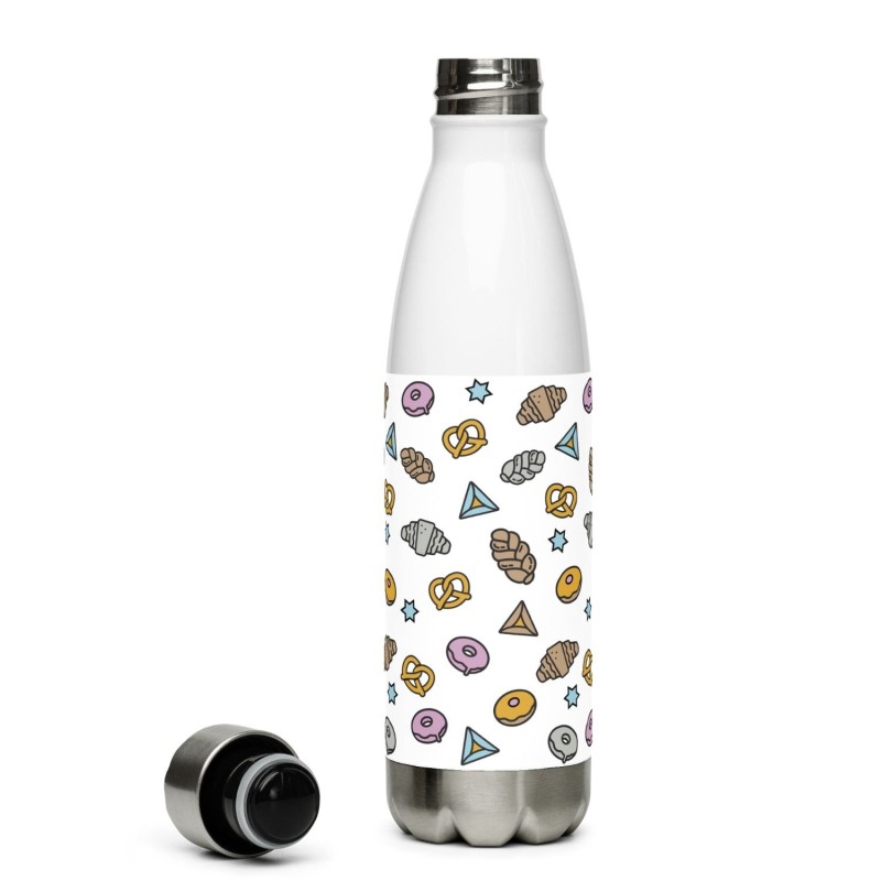 Jewish Pastries Stainless Steel Water Bottle