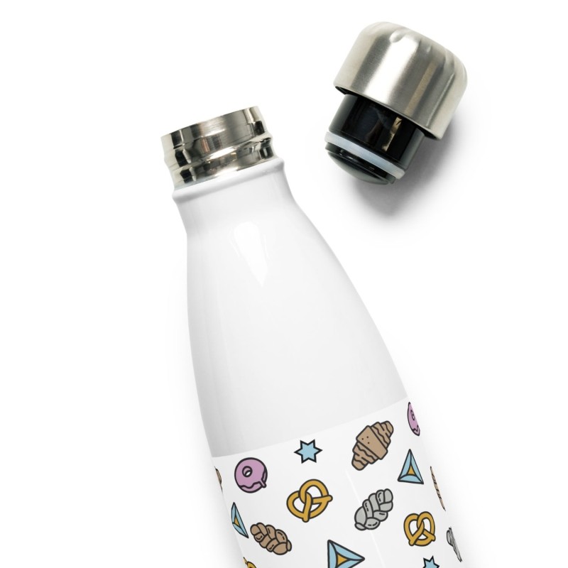 Jewish Pastries Stainless Steel Water Bottle