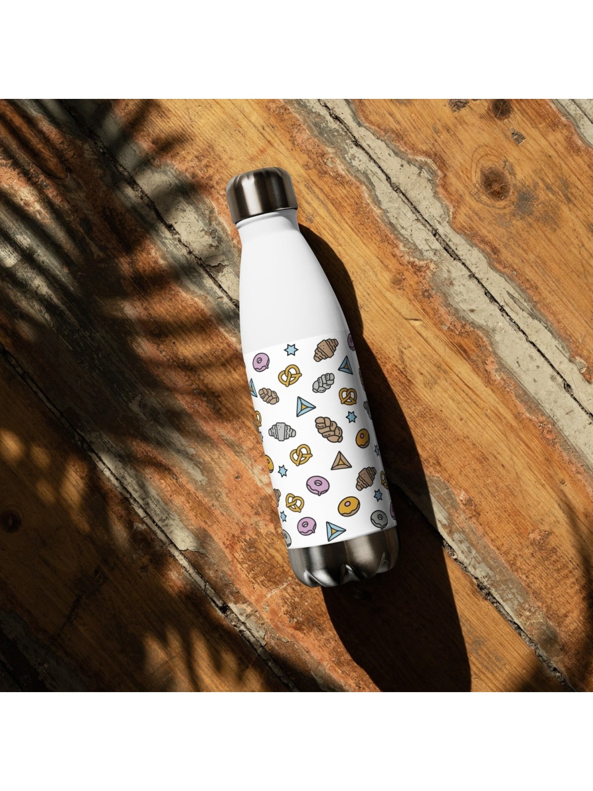 Jewish Pastries Stainless Steel Water Bottle