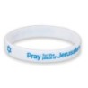 Rubber Bracelet - Pray for the Peace of Jerusalem