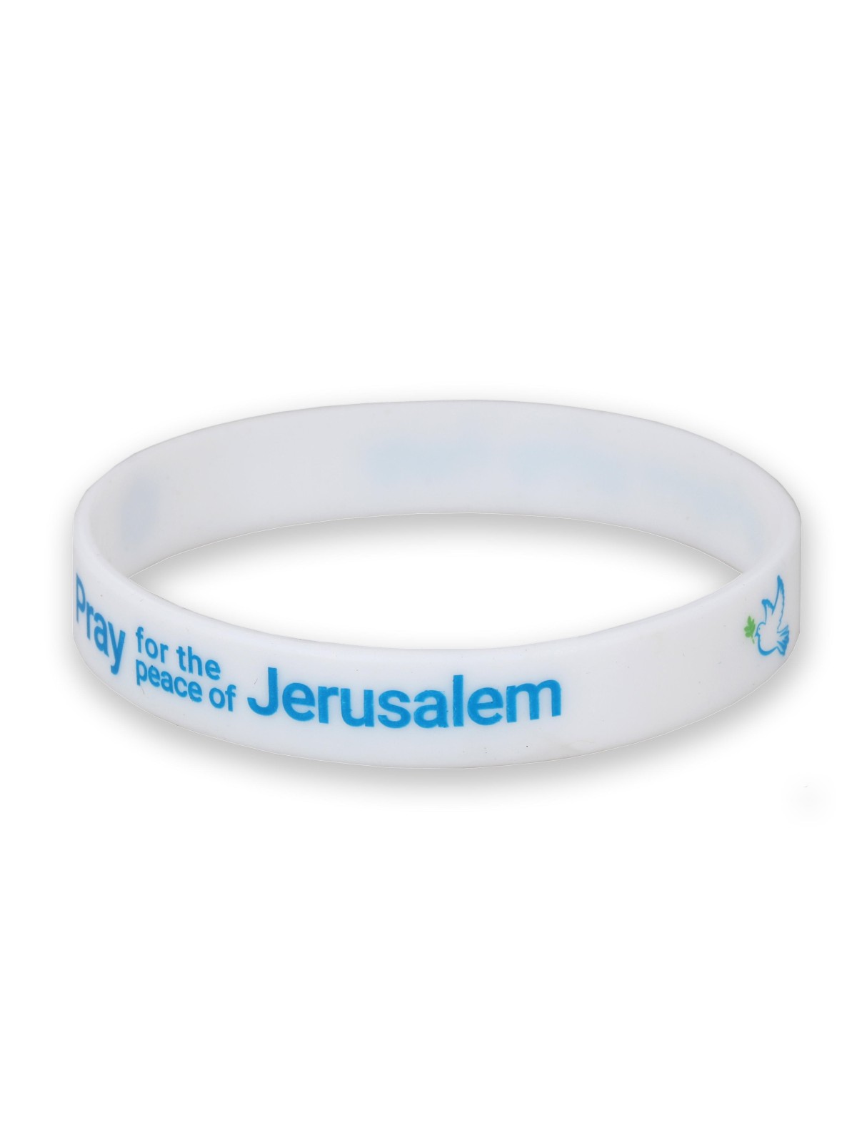 Rubber Bracelet - Pray for the Peace of Jerusalem